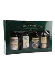 Malt Whisky Selection Glenlivet, Isle Of Jura, Tamdhu & Tullibardine 4 x 5cl / 40%