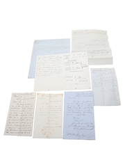 Sandeman & Sons Correspondence, Dated 1844-1909