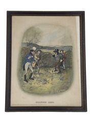 Johnnie Walker Sporting Print - Golfing 1820