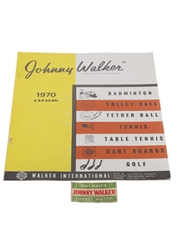 Johnny Walker 1970 Sports Catalogue  