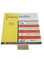 Johnny Walker 1970 Sports Catalogue