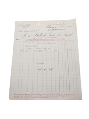 Bulloch Lade & Co. Invoices & Receipts, Dated 1900-1907 Johnson, Basker & Co. 