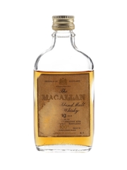 Macallan 10 Year Old 100 Proof Bottled 1970s - Gordon & MacPhail 4cl / 57%