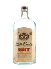 White Crown Dry Gin Bottled 1970s - Large Format 150cl / 40%