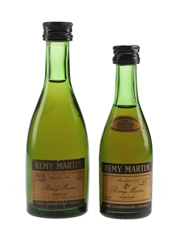 Remy Martin VSOP Bottled 1970s & 1980s 2 x 3-5cl / 40%