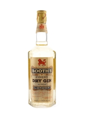 Booth's Finest Dry Gin Bottled 1956 75cl / 40%