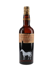 White Horse Spring Cap Bottled 1950s - Browne Vintners 75.7cl / 43.4%