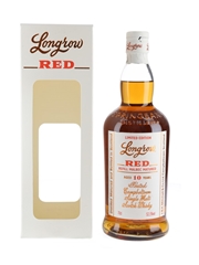 Longrow Red 10 Year Old Refill Malbec Matured Bottled 2020 70cl / 52.5%