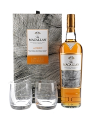 Macallan Amber Glasses Set 70cl / 40%