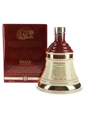 Bell's Christmas 1996 Ceramic Decanter Ingredients Of Quality 70cl / 40%