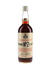 Pimm's No.2 Cup The Original Whisky Sling Bottled 1960s-1970s 75.7cl / 34%