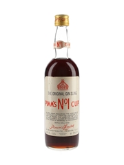 Pimm's No.1 Cup The Original Gin Sling Bottled 1960s-1970s 75.7cl / 34%