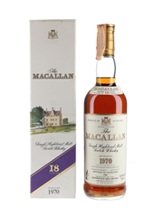 Macallan 1970 18 Year Old Bottled 1988 - Giovinetti 75cl / 43%