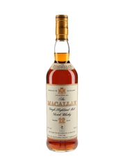 Macallan 12 Year Old Bottled 1990s - North of Scotland Cricket Association Century 70cl / 43%