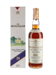 Macallan 1975 18 Year Old