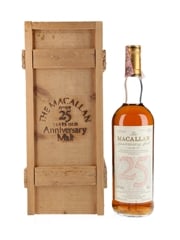 Macallan 1962 25 Year Old Anniversary Malt Bottled 1988 - Giovinetti 75cl / 43%