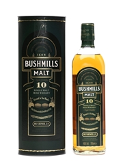 Bushmills 10 Year Old Single Malt Irish Whiskey 70cl / 40%