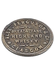 Alex Ferguson Breadalbane Distillery Token 19th Century 