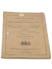 Patents for Inventions Class 32, Distilling, Concentration, Evaporation, and Condensing Liquids, 1877-1883