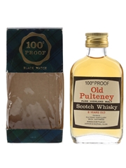 Old Pulteney 8 Year Old 100 Proof Bottled 1970s - Gordon & MacPhail 5cl / 57%