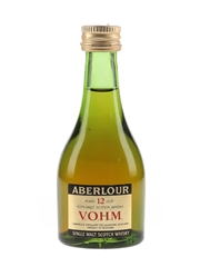 Aberlour 12 Year Old VOHM Bottled 1990s 5cl