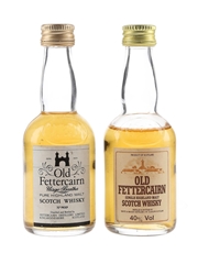 Old Fettercairn Bottled 1970s & 1980s 2 x 5cl / 40%