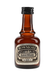 Bowmore 12 Year Old Bottled 1980s - South Africa Import 5cl / 40%