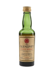 Glenlivet 12 Year Old Bottled 1960s - Baretto 5.7cl / 45.7%
