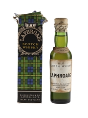 Laphroaig Old Scotch Whisky Bottled 1950s 5cl / 46%