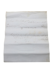 Sandeman Sons & Co. Correspondence, Invoices & Purchase Receipts, Dated 1846-1888 William Pulling & Co. 