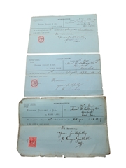 Rouyer, Guillet & Co. Correspondence, Purchase Receipts & Invoices, Dated 1886-1905 William Pulling & Co. 