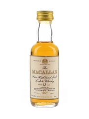 Macallan 12 Year Old 80 Proof Bottled 1970s 4cl / 46%