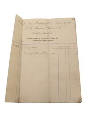 Frank Bailey & Co. Correspondence, Invoices & Purchase Receipts, Dated 1886-1904 William Pulling & Co. 