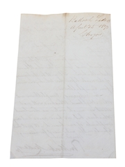 Bulloch Lade & Co. Letter, Dated 1873 William Pulling & Co. 