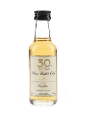 Macallan 30 Year Old Mini Bottle Club 30th Anniversary, 1979-2009 5cl / 48%