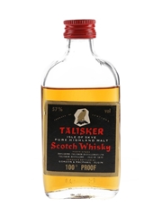 Talisker 100 Proof Black Label Gold Eagle Bottled 1970s-1980s - Gordon & MacPhail 5cl / 57%