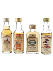 Famous Grouse, Harry Ramsden's, Isle Of Skye 8 Year Old & The National Choice Bottled 1980s & 1990s 4 x 5cl / 40%