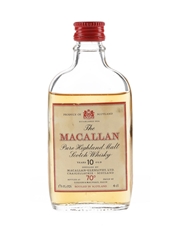 Macallan 10 Year Old Bottled 1970s-1980s - Gordon & MacPhail 4cl / 40%