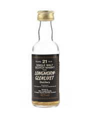 Longmorn Glenlivet 21 Year Old Bottled 1980s - Cadenhead's 5cl / 46%
