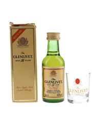 Glenlivet 12 Year Old Bottled 1980s 5cl / 43%