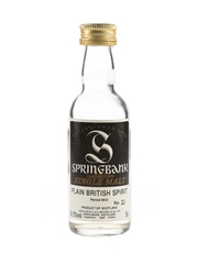 Springbank Single Malt Plain British Spirit