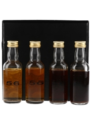 Cadenhead's Whisky Shop Miniatures Benriach, Glen Garioch, Glen Moray, Inchgower 4 x 5cl