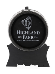 Highland Park Scotch Whisky Barrel Dispenser The Counter Top Cask 28cm x 23cm