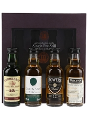 Single Pot Still Whiskeys Of Midleton Set Redbreast, Green Spot, Powers & Midleton 4 x 5cl