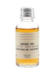Lochside 1981 19 Year Old Signatory Vintage The Whisky Exchange - The Perfect Measure 3cl / 46%