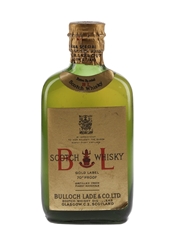 Bulloch Lade Gold Label Spring Cap Bottled 1950s 5cl / 40%