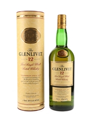 Glenlivet 12 Year Old Bottled 1990s-2000s 100cl / 40%