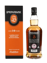 Springbank 10 Year Old Bottled 2021 70cl / 46%