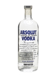 Absolut Vodka US Import 100cl / 40%