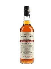 As We Get It Cask Strength Highland Single Malt